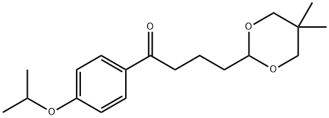 4-(5,5-DIMETHYL-1,3-DIOXAN-2-YL)-4'-ISOPROPOXYBUTYROPHENONE price.