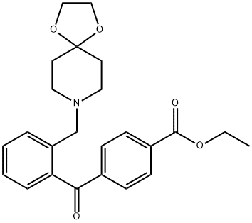 4'-CARBOETHOXY-2-[8-(1,4-DIOXA-8-AZASPIRO[4.5]DECYL)METHYL]BENZOPHENONE price.