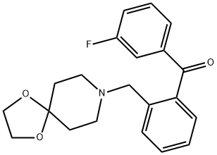 2-[8-(1,4-DIOXA-8-AZASPIRO[4.5]DECYL)METHYL]-3'-FLUOROBENZOPHENONE price.