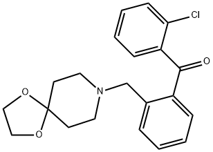 2-CHLORO-2'-[8-(1,4-DIOXA-8-AZASPIRO[4.5]DECYL)METHYL]BENZOPHENONE price.