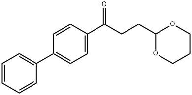 3-(1,3-DIOXAN-2-YL)-4'-페닐프로피오페논