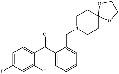 2,4-DIFLUORO-2'-[8-(1,4-DIOXA-8-AZASPIRO[4.5]DECYL)METHYL]BENZOPHENONE price.