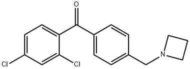 4'-AZETIDINOMETHYL-2,4-DICHLOROBENZOPHENONE price.
