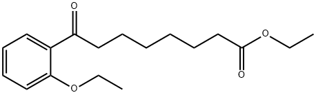 ETHYL 8-(2-ETHOXYPHENYL)-8-OXOOCTANOATE Structure