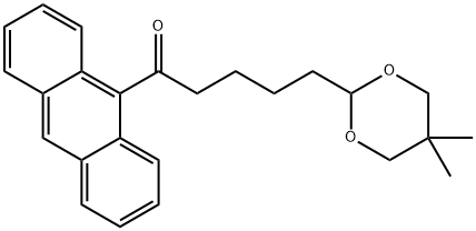 9-[5-(5,5-DIMETHYL-1,3-DIOXAN-2-YL)VALERYL]ANTHRACENE