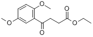 ETHYL 4-(2,5-DIMETHOXYPHENYL)-4-OXOBUTYRATE Structure