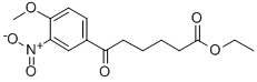 ETHYL 6-(4-METHOXY-3-NITROPHENYL)-6-OXOHEXANOATE Structure