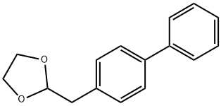 4-(1,3-DIOXOLAN-2-YLMETHYL)BIPHENYL Structure