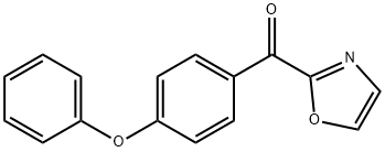 2-(4-フェノキシベンゾイル)オキサゾール 化学構造式