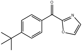 2-(4-T-ブチルベンゾイル)オキサゾール 化学構造式