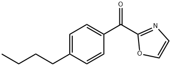 2-(4-ブチルベンゾイル)オキサゾール 化学構造式