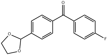 4-(1,3-DIOXOLAN-2-YL)-4'-FLUOROBENZOPHENONE price.