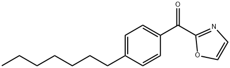 2-(4-HEPTYLBENZOYL)OXAZOLE Structure