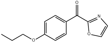 2-(4-PROPOXYBENZOYL)OXAZOLE Structure