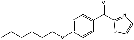 (4-(己氧基)苯基)(噁唑-2-基)甲酮 结构式