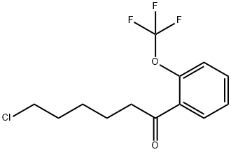6-CHLORO-1-(2-TRIFLUOROMETHOXYPHENYL)-1-OXOHEXANE