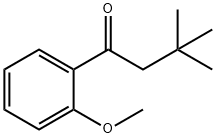 3,3-DIMETHYL-2'-METHOXYBUTYROPHENONE Structure