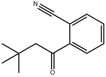 2'-CYANO-3,3-DIMETHYLBUTYROPHENONE Structure