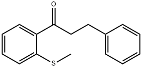 3-PHENYL-2'-THIOMETHYLPROPIOPHENONE Structure