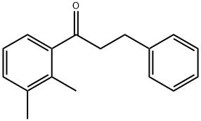 2',3'-DIMETHYL-3-PHENYLPROPIOPHENONE Structure
