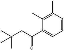 1-(2,3-二甲基苯基)-3,3-二甲基丁-1-酮 结构式