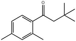 2',3,3,4'-TETRAMETHYLBUTYROPHENONE Struktur