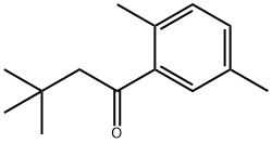 2',3,3,5'-TETRAMETHYLBUTYROPHENONE Struktur