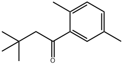 2',3,3,5'-テトラメチルブチロフェノン 化学構造式