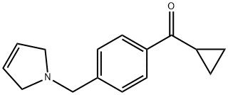 CYCLOPROPYL 4-(3-PYRROLINOMETHYL)PHENYL KETONE