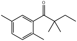 2',2,2,5'-テトラメチルブチロフェノン 化学構造式