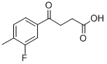4-(3-FLUORO-4-METHYLPHENYL)-4-OXOBUTYRIC ACID price.