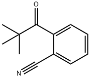 2'-CYANO-2,2-DIMETHYLPROPIOPHENONE Structure