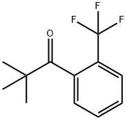 2,2-DIMETHYL-2'-TRIFLUOROMETHYLPROPIOPHENONE Structure