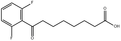 8-(2,6-DIFLUOROPHENYL)-8-OXOOCTANOIC ACID price.