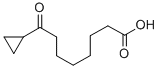 8-シクロプロピル-8-オキソオクタン酸 化学構造式