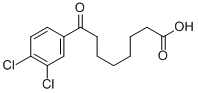 8-(3,4-DICHLOROPHENYL)-8-OXOOCTANOIC ACID Structure