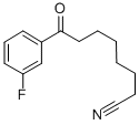 8-(3-FLUOROPHENYL)-8-OXOOCTANENITRILE Structure
