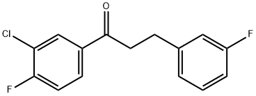 3'-CHLORO-4'-FLUORO-3-(3-FLUOROPHENYL)PROPIOPHENONE price.