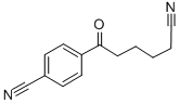 6-(4-CYANOPHENYL)-6-OXOHEXANENITRILE Structure