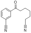 7-(3-CYANOPHENYL)-7-OXOHEPTANENITRILE 化学構造式