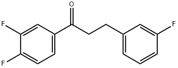898767-69-6 3',4'-DIFLUORO-3-(3-FLUOROPHENYL)PROPIOPHENONE