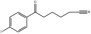 6-(4-碘苯基)-6-氧代己腈, 898767-86-7, 结构式