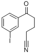 5-(3-碘苯基)-5-氧代戊腈, 898767-94-7, 结构式