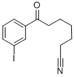 7-(3-IODOPHENYL)-7-OXOHEPTANENITRILE 结构式