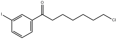 7-CHLORO-1-(3-IODOPHENYL)-1-OXOHEPTANE
