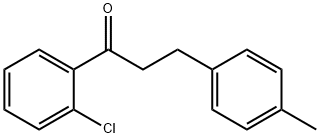 2'-CHLORO-3-(4-METHYLPHENYL)PROPIOPHENONE Struktur
