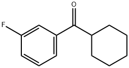 环己基(3-氟苯基)甲酮, 898769-09-0, 结构式