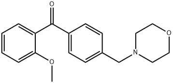 2-METHOXY-4'-MORPHOLINOMETHYL BENZOPHENONE