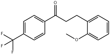 3-(2-METHOXYPHENYL)-4'-TRIFLUOROMETHYLPROPIOPHENONE price.