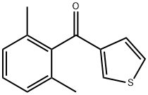 (2,6-二甲基苯基)(噻吩-3-基)甲酮, 898771-06-7, 结构式